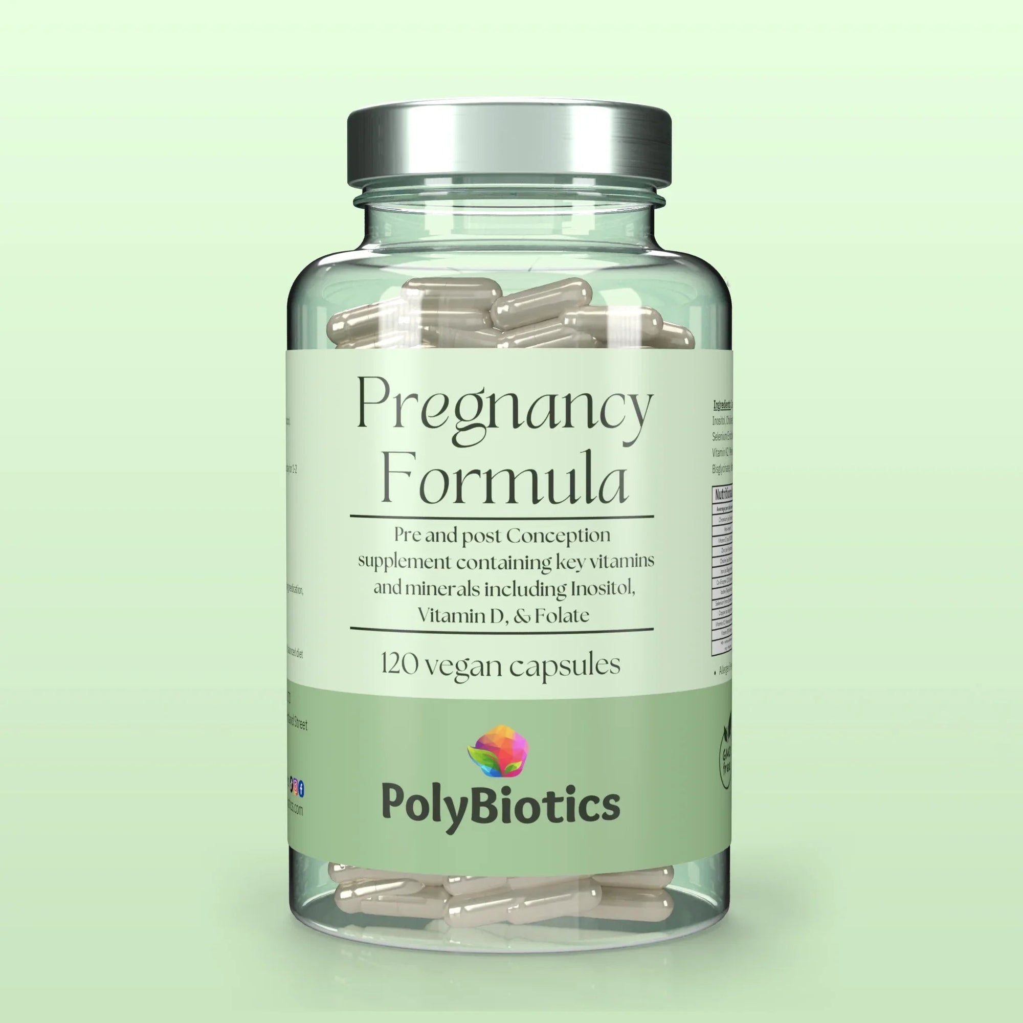 Pregnancy Formula — Pre & Post - Natal Support for Hormones & Fertility - PolyBiotics